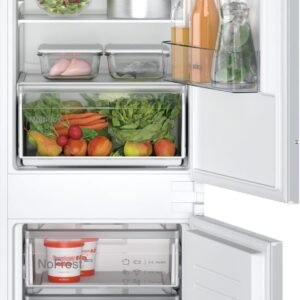 BOSCH Einbaukühlgefrierkombination Serie 2 KIN86NSE0