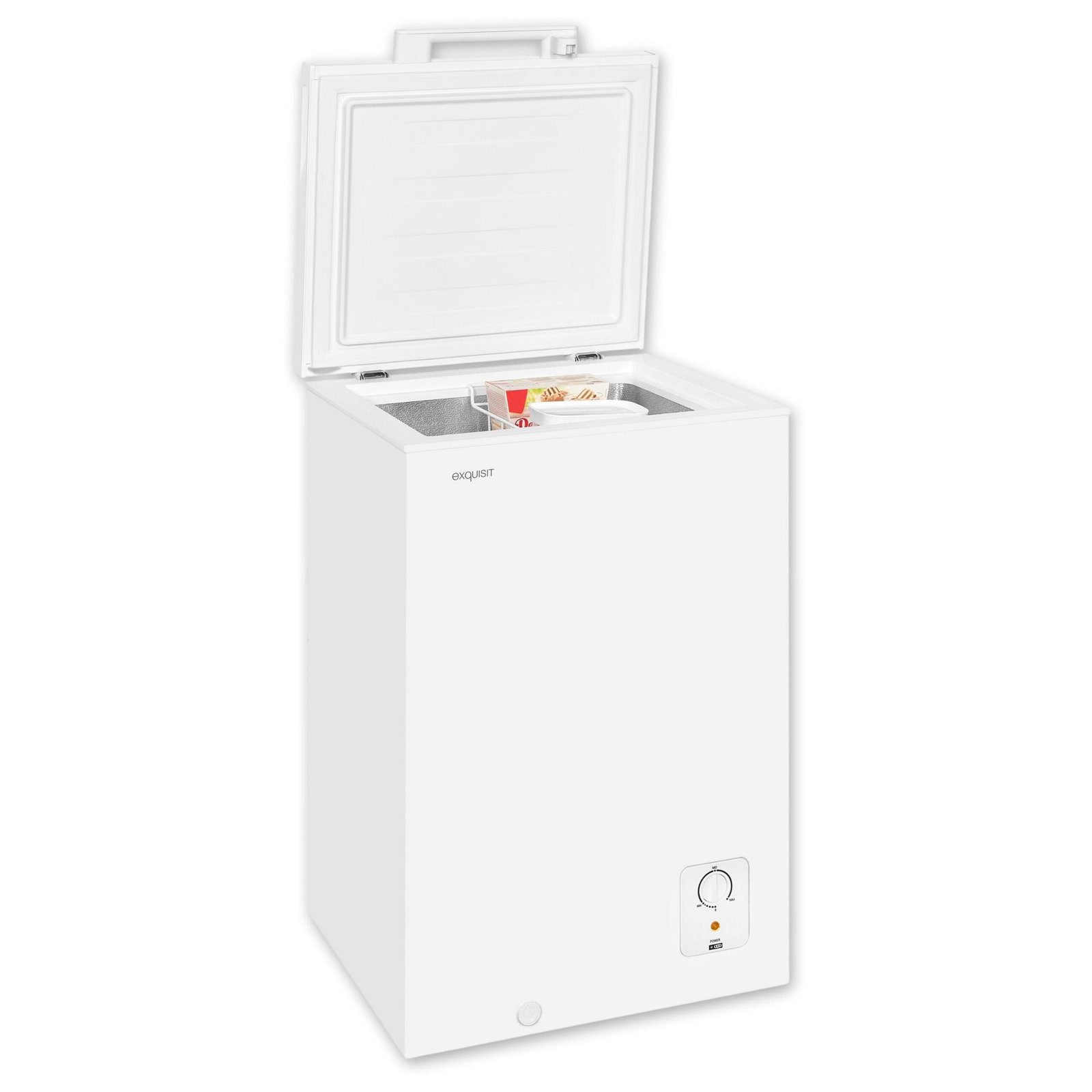 EXQUISIT Gefriertruhe GT100-010E
